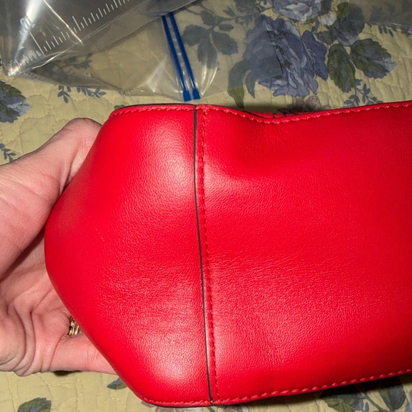 Kate Spade Red Quilted Shoulder Bag - Picture 7 of 11